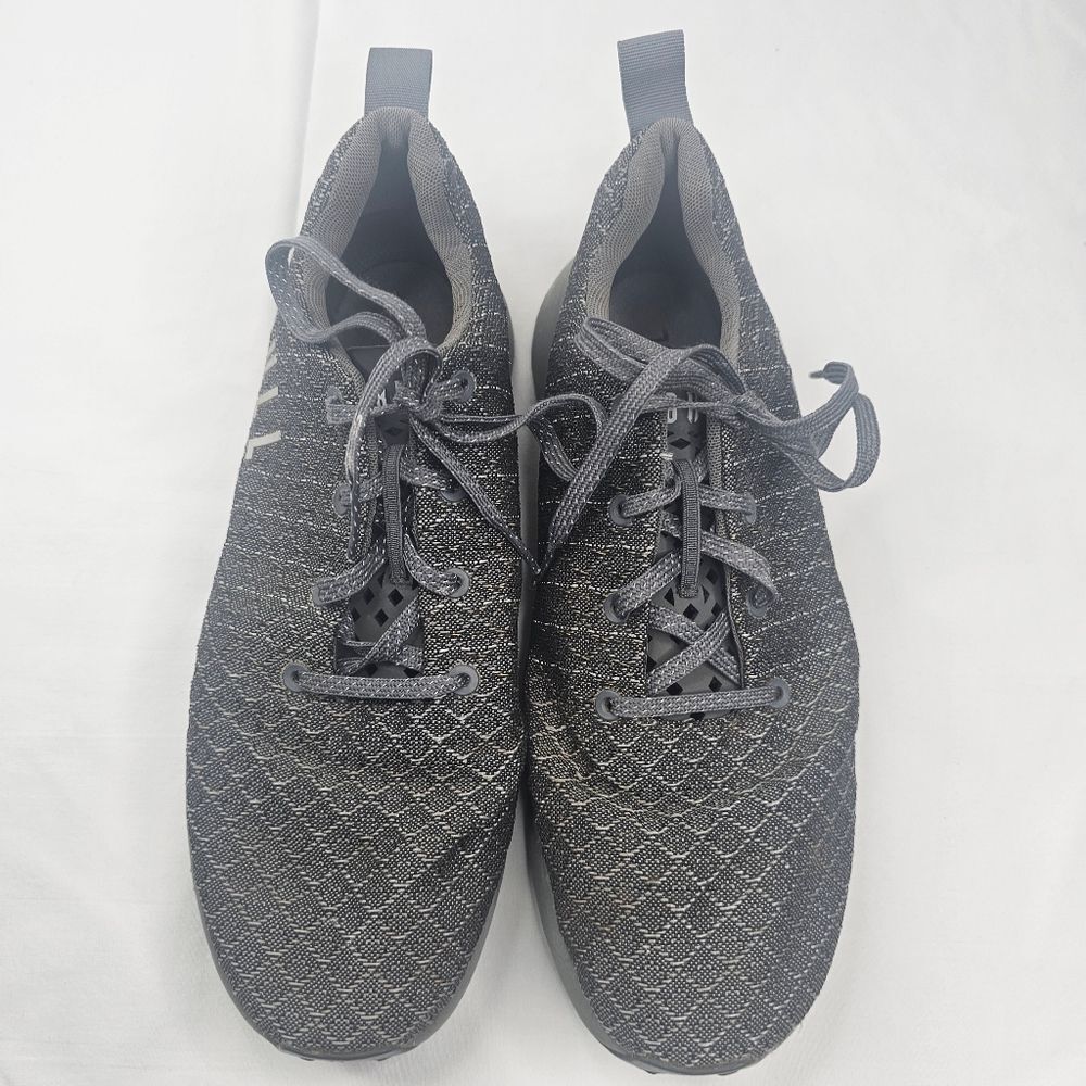 NoBull Matryx Trail Runner Gray Black Shoes size 9